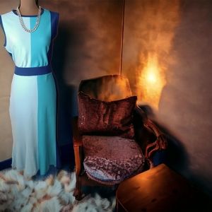 2/$75 New York & Company Color Block Top and Sweater Skirt Set